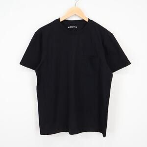 American Giant Men's Short Sleeve Pocket Tee Black Size Medium NWOT